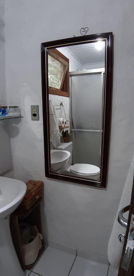 Cabana Magica Praia E Floresta, Vale Da Utopia, Pinheira Villa Guarda do Embaú Dış mekan fotoğraf